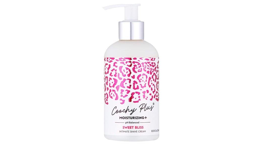 pubic area intimate shaving cream