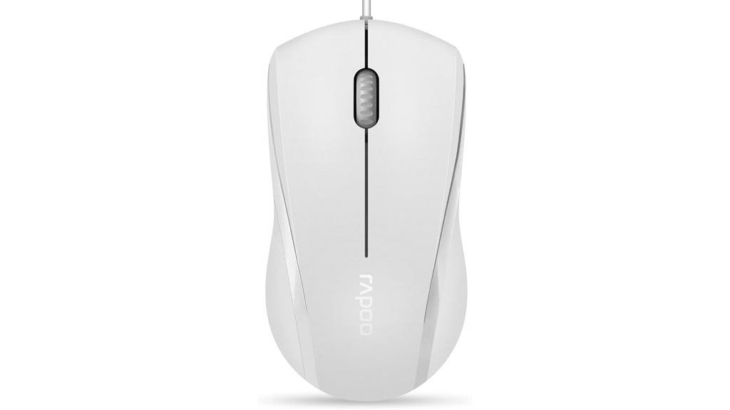 rapoo n1600 quiet mouse