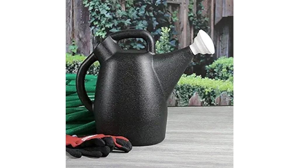 recycled plastic watering can with nozzle