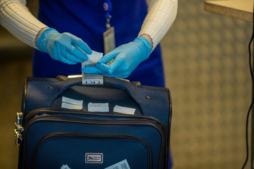 reliable luggage tags essential for travelers