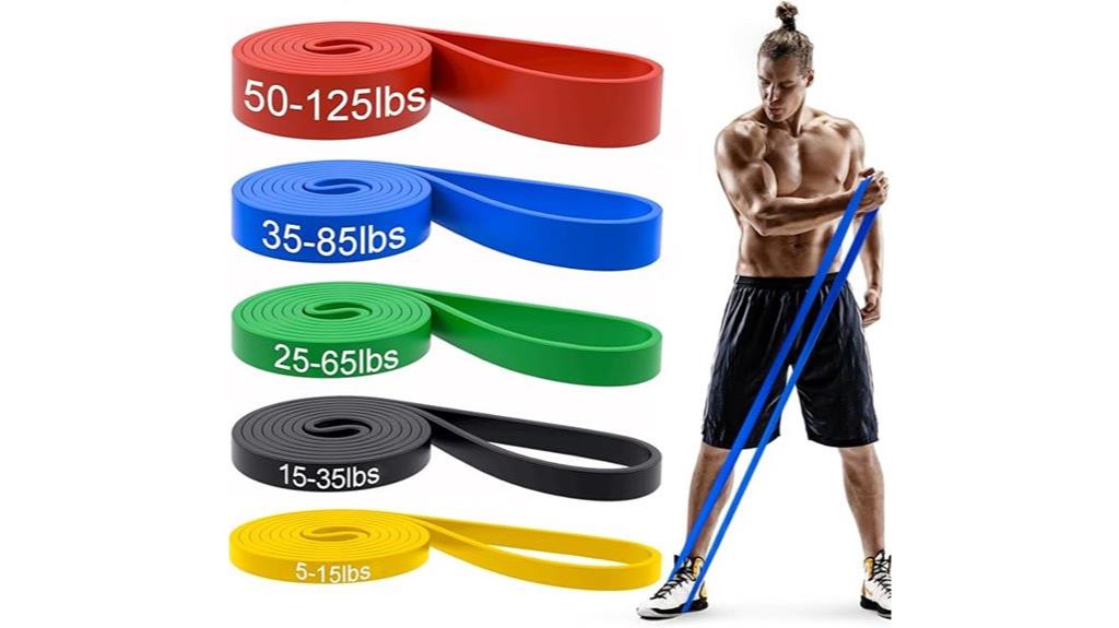 resistance bands home workout set