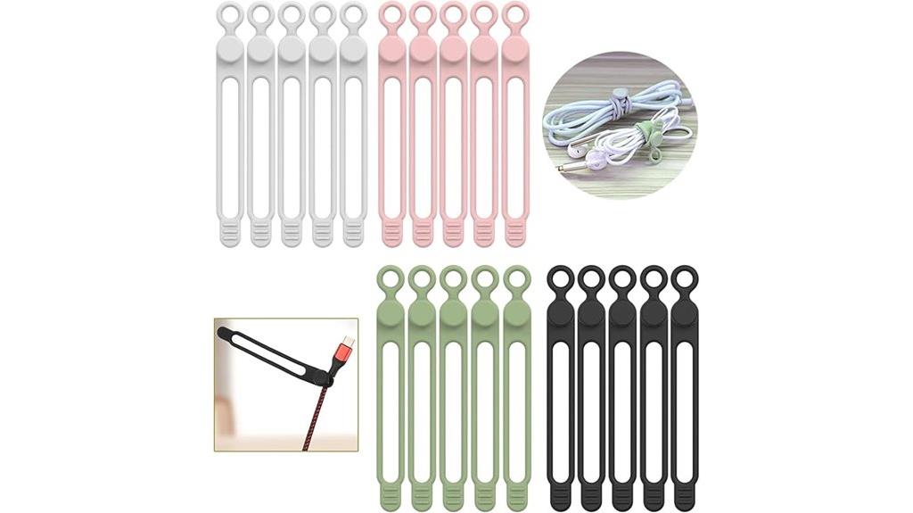 reusable cable management ties