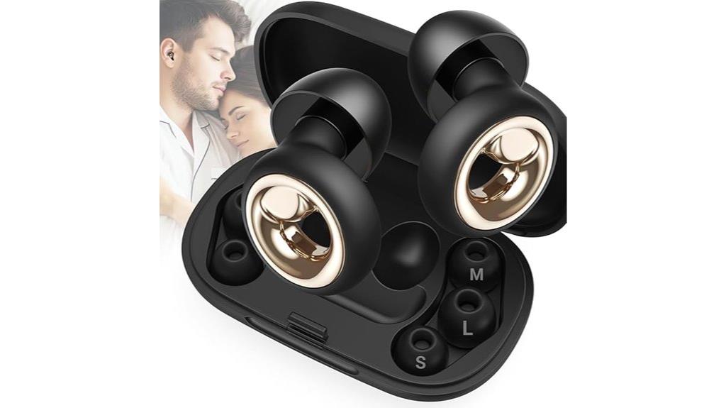 reusable soft silicone noise cancelling earplugs