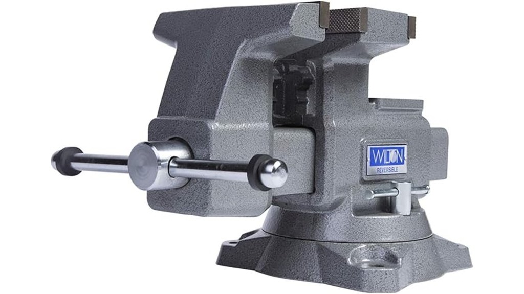 reversible bench vise tool