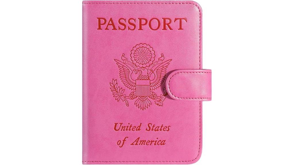 rfid blocking wallet holder passport