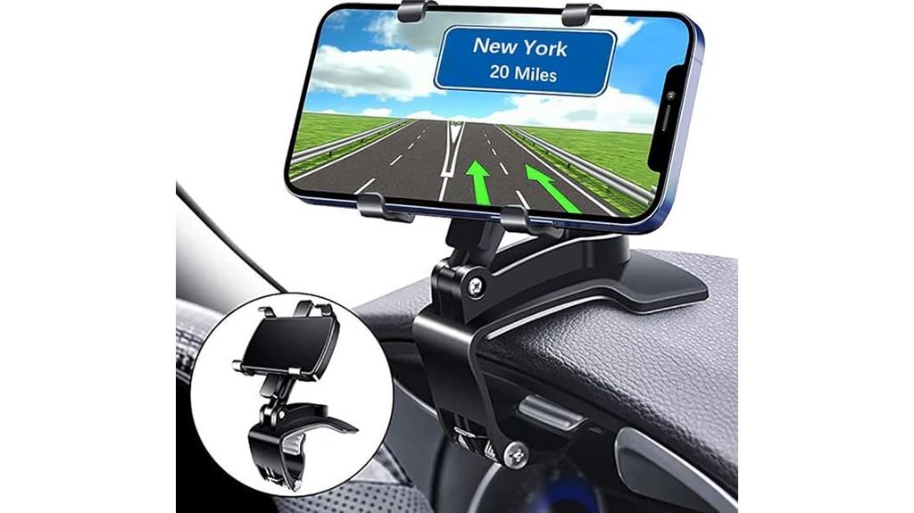 rotational car phone mount