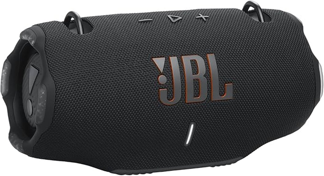 rugged powerful portable bluetooth enabled