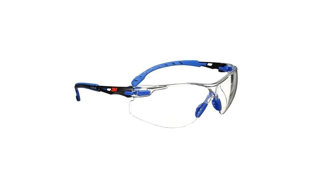safety glasses with anti fog lens