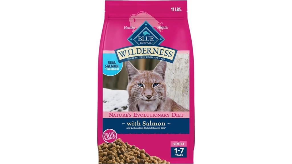 salmon based dry cat food 11 pounds
