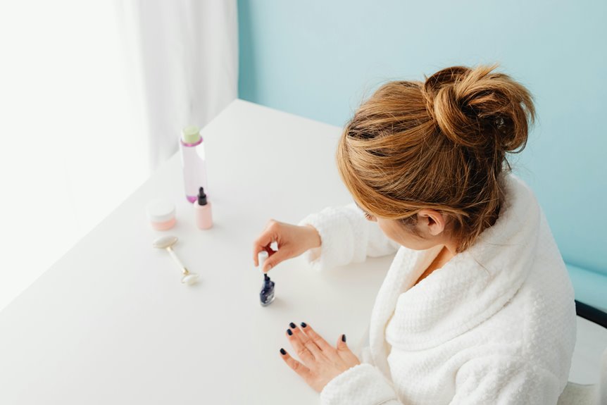 salon quality home manicures
