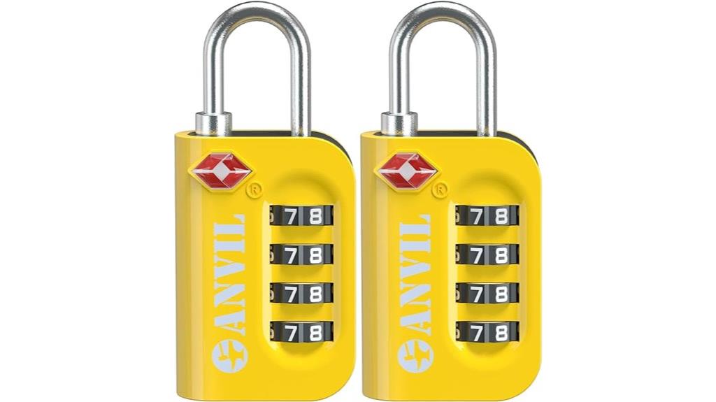 secure combination travel luggage lock