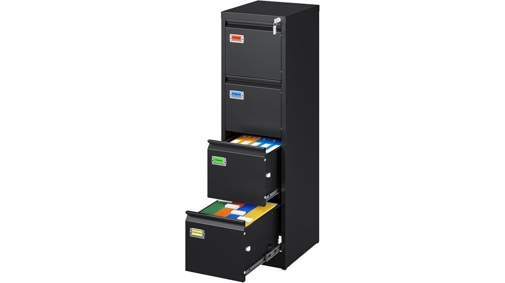 secure home office storage