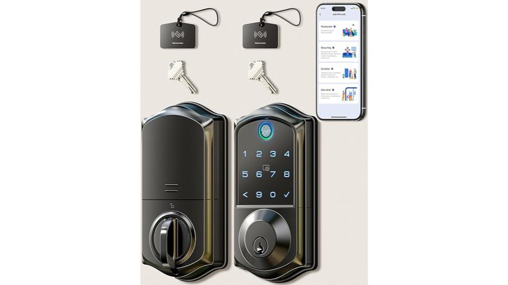 secure keyless door access