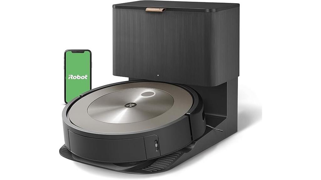 self emptying robotic vacuum cleaner