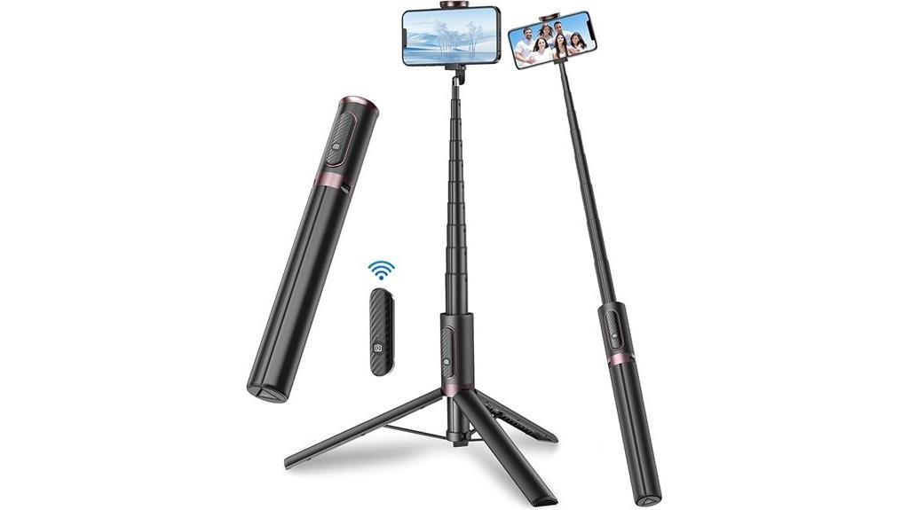 selfie tripod with remote
