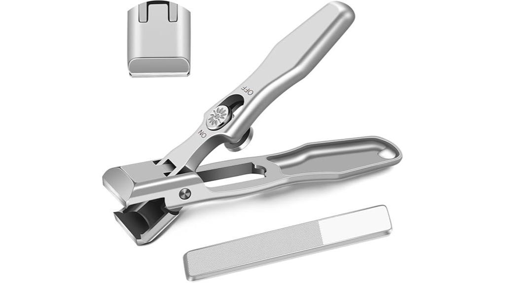 senior toenail clippers with large blade