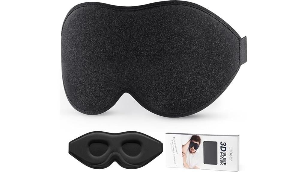 side sleeper s contoured 3d sleep mask
