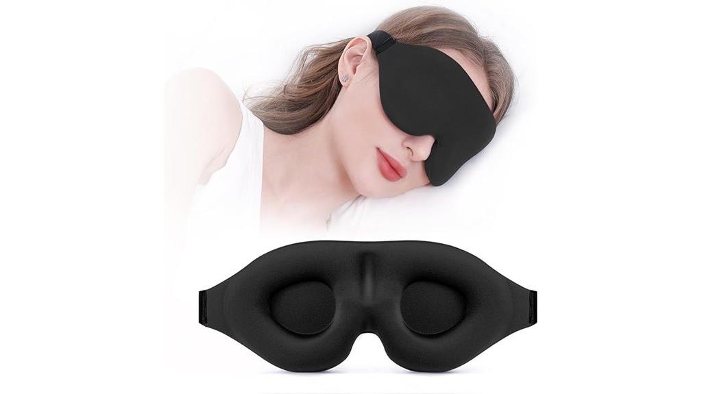 side sleeper s soft breathable sleep mask