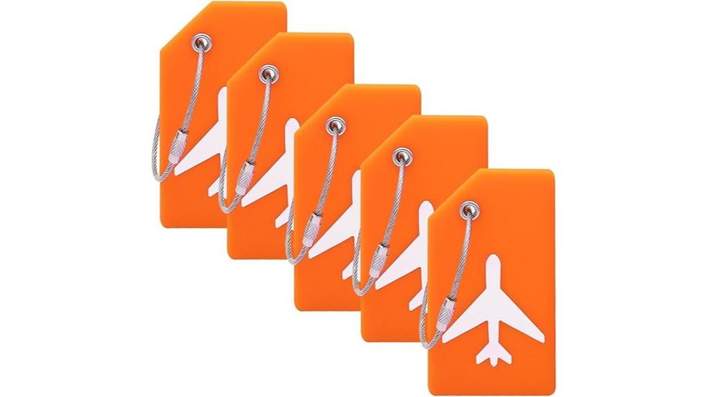silicone luggage identification tags