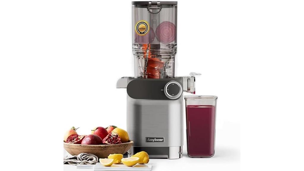 silver cold press juicer