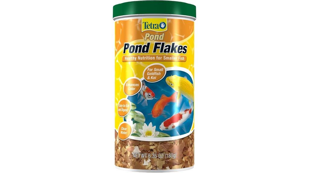 smaller pond fish food