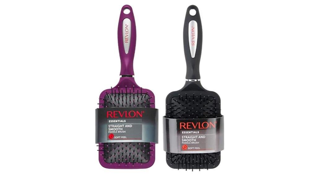 smooth soft straight hair brush