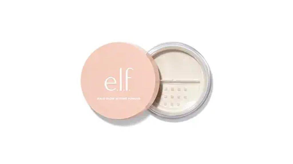 soft glow halo setting powder