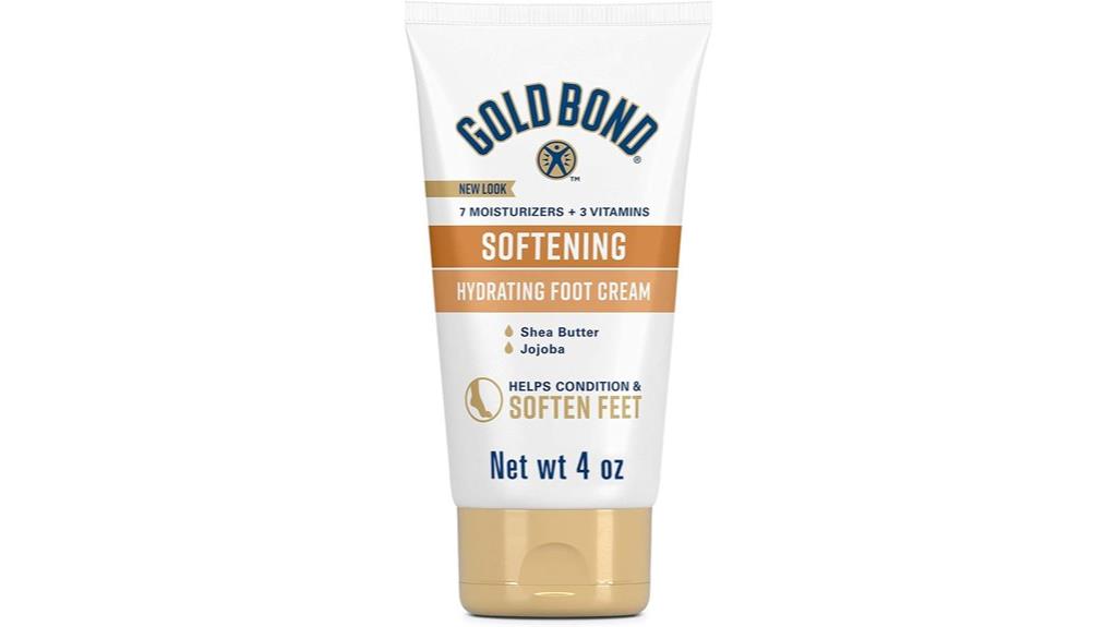 softening foot cream with shea