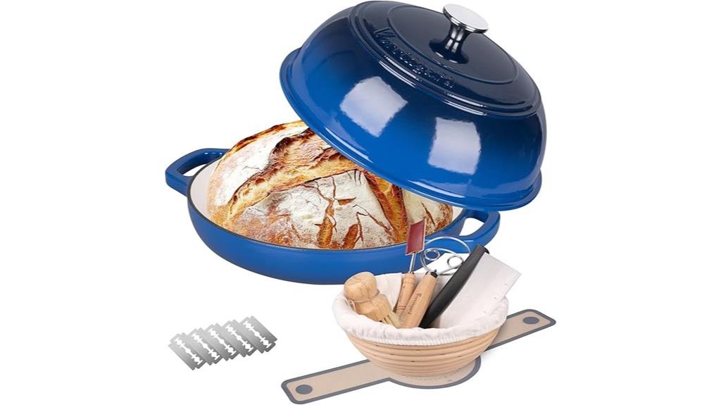 sourdough baking cast iron dutch