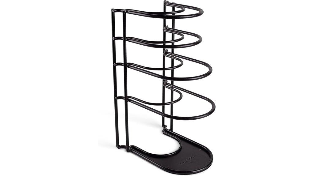 space saving cookware storage