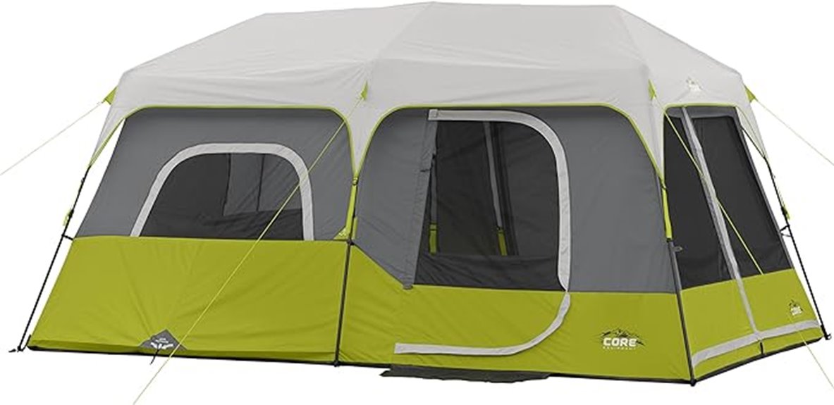 spacious instant cabin tent