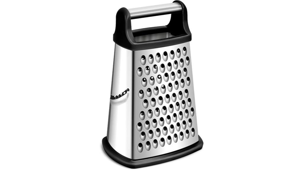 stainless steel 4 sided professional box grater