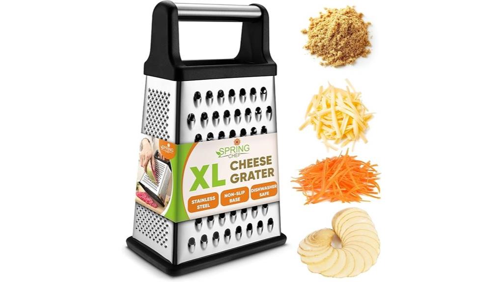 stainless steel cheese grater
