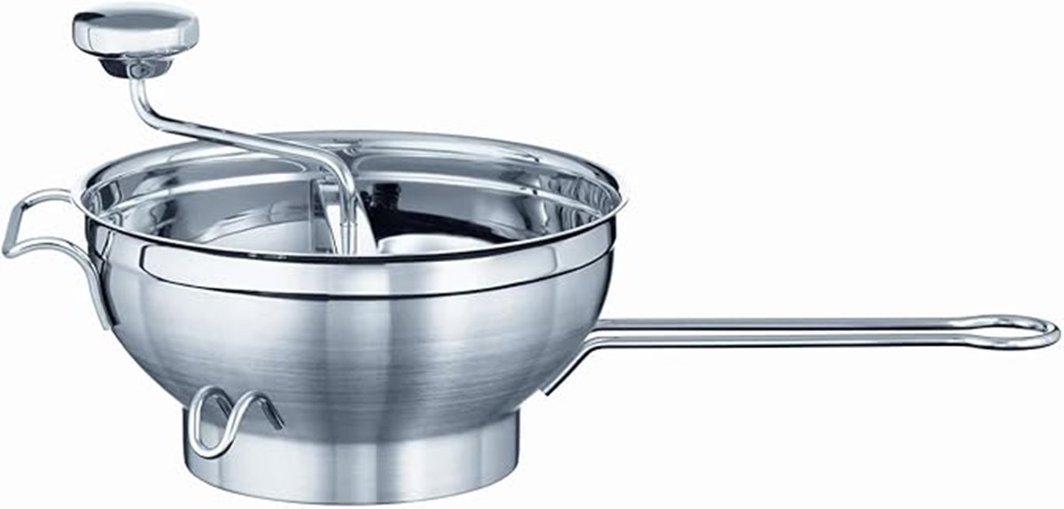 stainless steel food processing mill