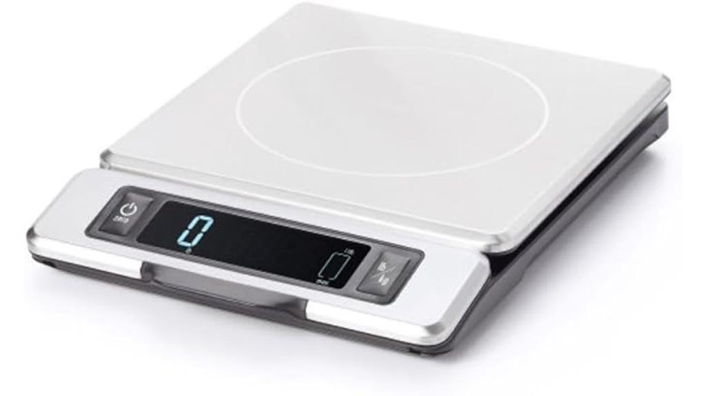stainless steel kitchen food scale