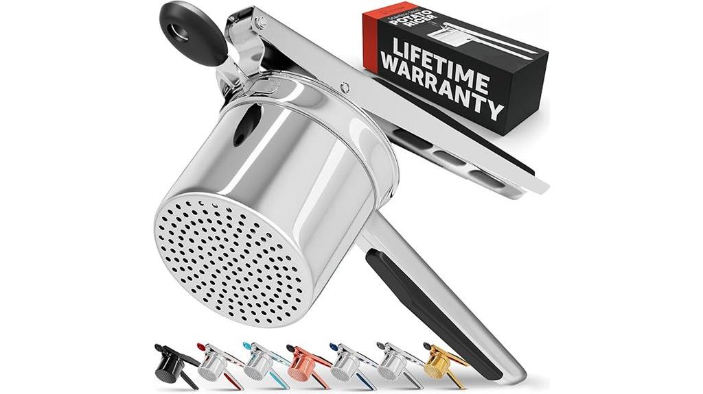 stainless steel potato masher