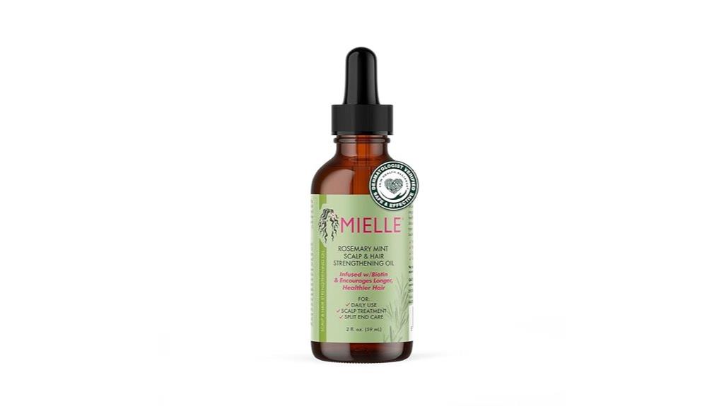 strengthening scalp and hair oil