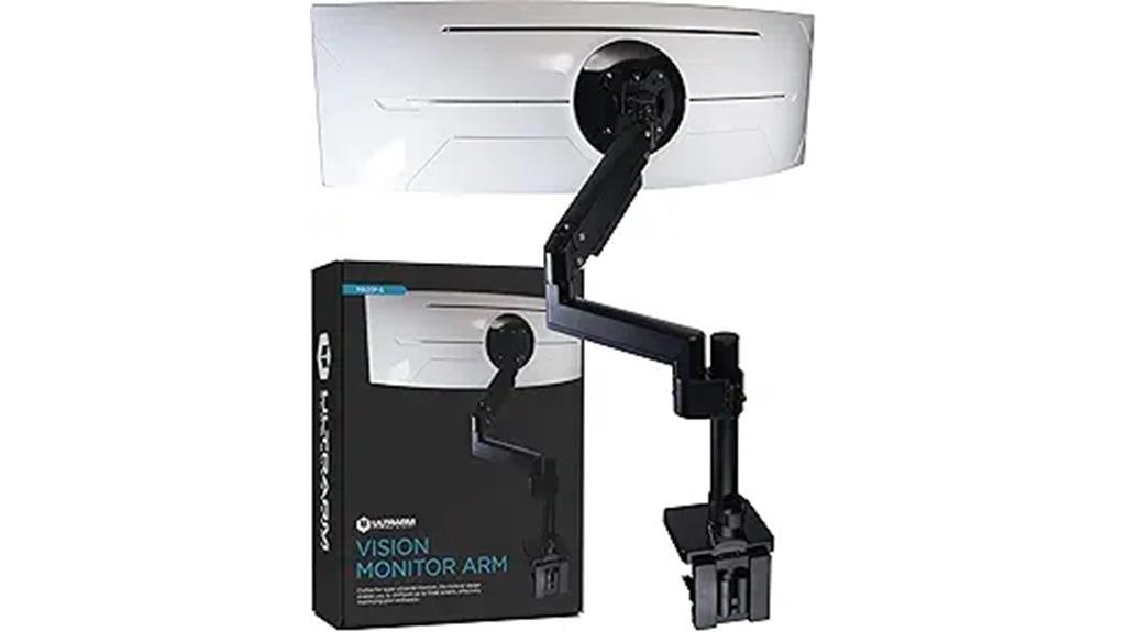 sturdy arm for monitors