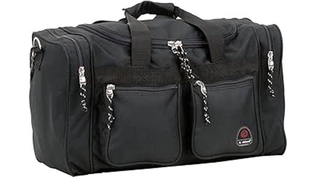 sturdy fabric duffel bag