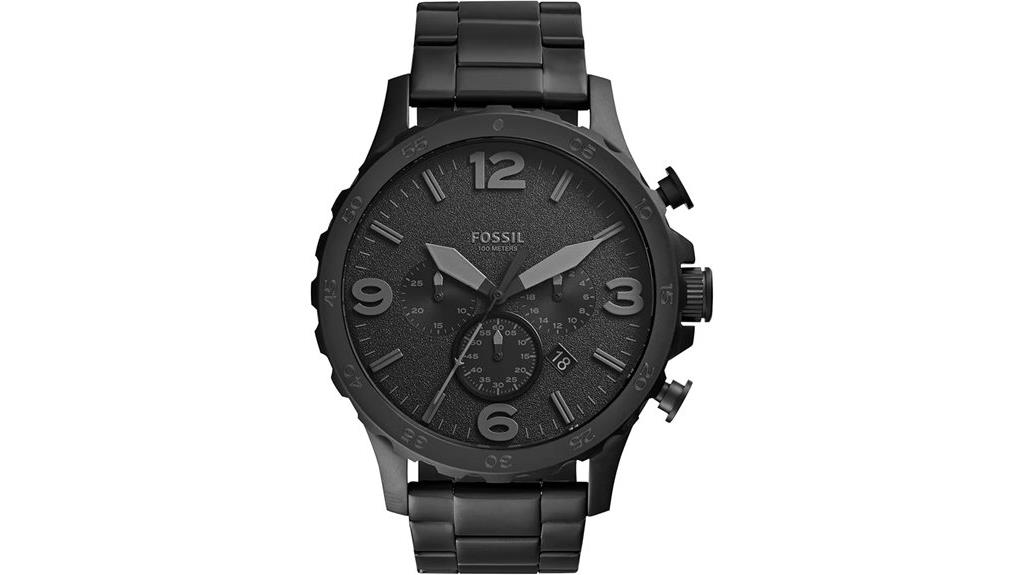 stylish men s quartz chronograph watch