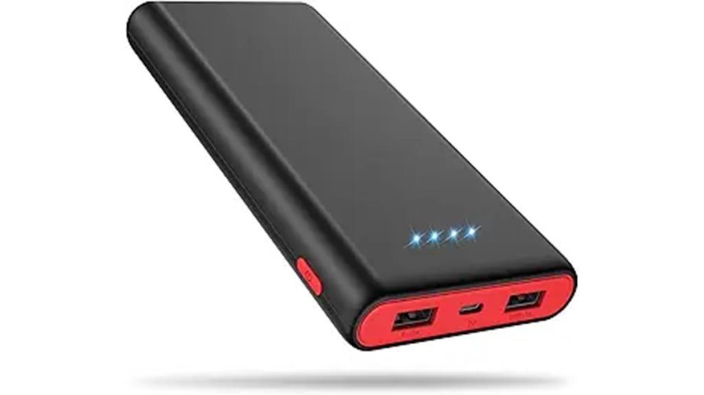 substantial portable charging capacity