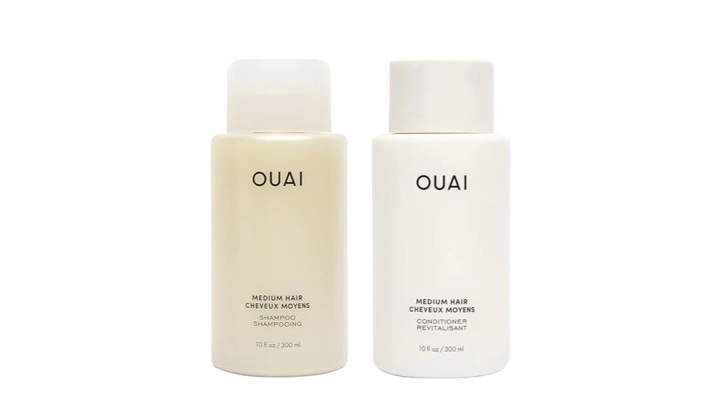 sulfate free medium hair shampoo conditioner set