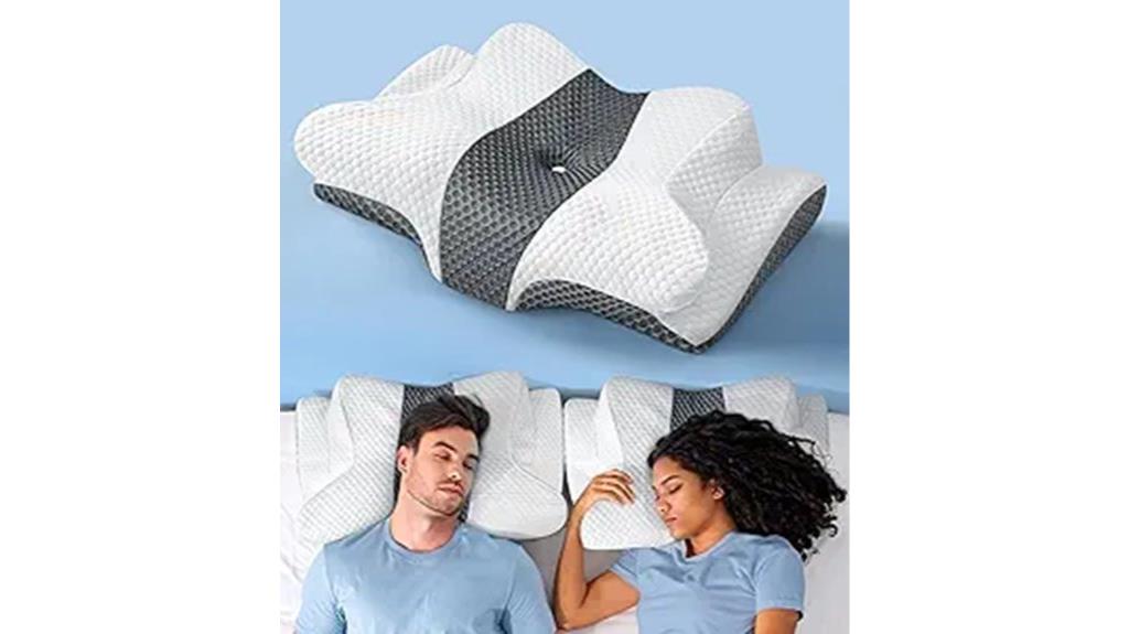 supportive side and back sleeper pillow