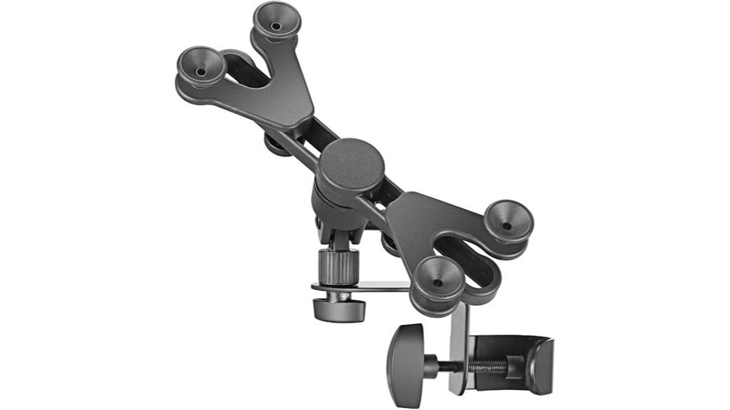 tablet microphone stand holder