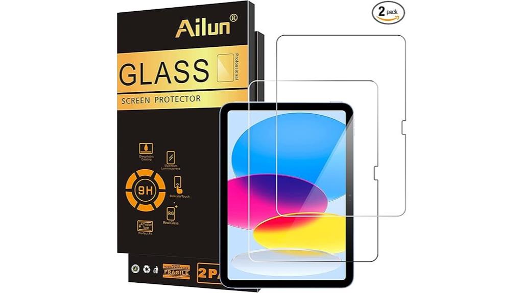 tempered glass ipad screen protectors