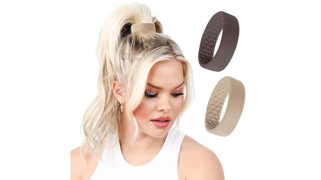 thick heavy curly hair tie