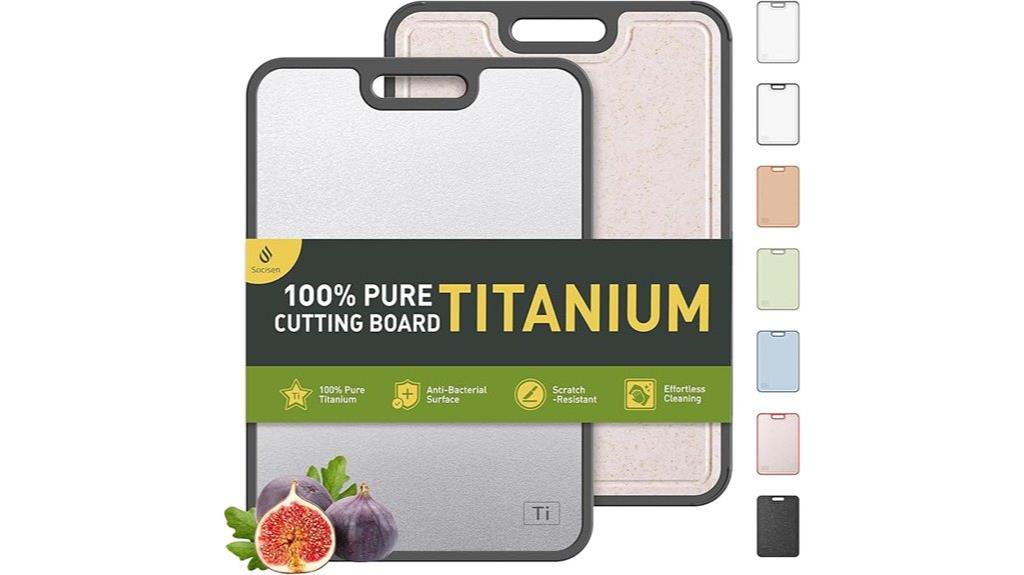 titanium kitchen cutting boards