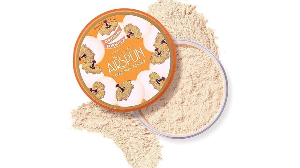 translucent loose powder makeup