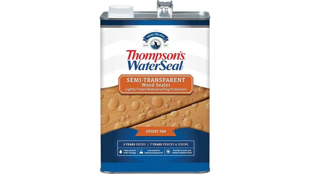 transparent waterproofing wood stain sealer