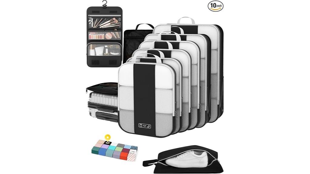 travel compression packing cubes